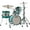 Aqua Silver Burst, variant on Sonor AQ2 Safari 4-Piece Maple Shell Pack W/ 16" Bass Drum - White Marine Pearl