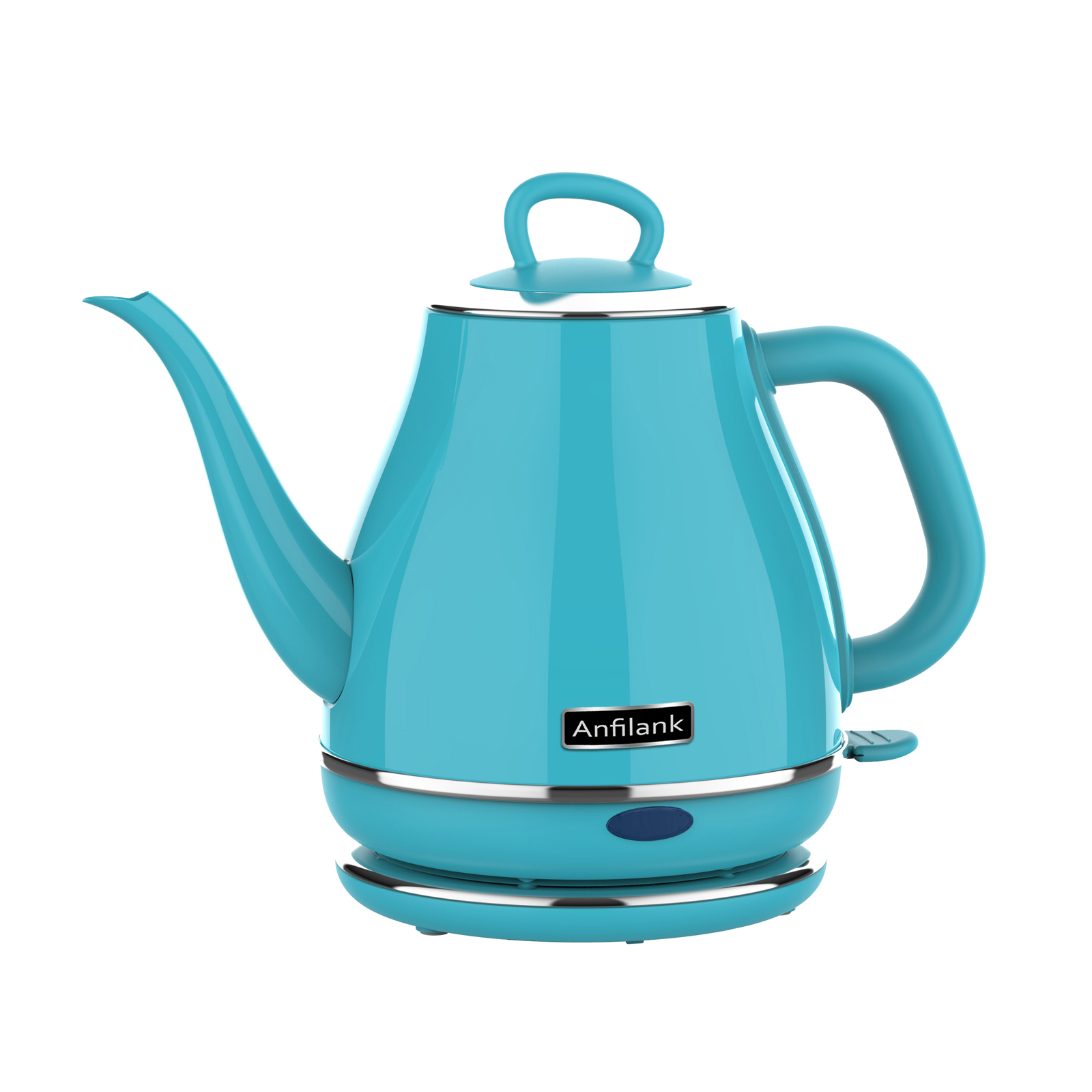 Anfilank Gooseneck Electric Kettle(1.0L), 100 Stainless Steel BPA Free Classic Pour Over Coffee