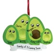 thumbnail image 2 of We're Expecting Avocado Family - 4 - Pregnant - 3rd Baby - Growing Family - Mother - Mom - Personalized Christmas Ornament - Great Gift Ideas, 2 of 2