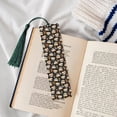 thumbnail image 4 of Kdxio Flower Fox Print Metal Tassel Bookmarks,Perfect Gift for Art Lovers and Bookworms Metal Bookmarks for Women, 4 of 8