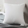 thumbnail image 3 of 18x18 Pillow Inserts Hypoallergenic Throw Pillows Forms | White Square Throw Pillow Insert | Decorative Sham Stuffer Cushion Filler for Sofa, Couch, Bed & Living Room Decor, 3 of 6
