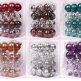 thumbnail image 4 of Bolas de plástico transparente para mascotas de 6/8 cm, decoración para árbol de Navidad, colgantes, 24 unidades/juego, suministros para fiestas en el hogar, adornos colgantes, 4 of 5