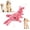 Pink, variant on Smart Touch-Activated Flopping Lobster - Interactive Wiggling Plush for Puppy Anxiety Relief - Rechargeable Self-Moving Pet Soother