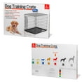 thumbnail image 6 of Blue Beagle 42" Dog Folding Crate Single Door Kennel, 6 of 6