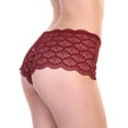 thumbnail image 2 of Angelina Lace Cheeky Boxer Panties (12-Pack), 2 of 5
