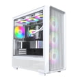 thumbnail image 2 of Funda para PC Montech X5- ATX Mid-Tower con alto flujo de aire, color blanco, 2 of 8
