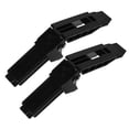 thumbnail image 1 of OUNONA 2Pack Printer Support Hinge Black Plastic Corner Printer Stand for Office Use, 1 of 8