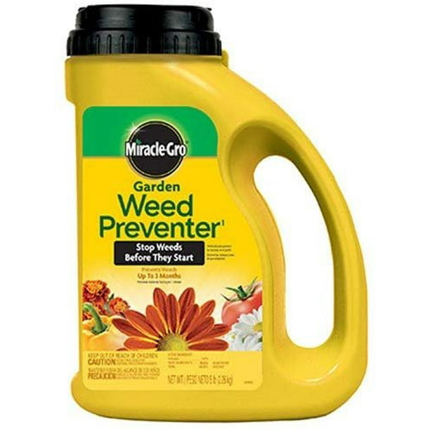 Miracle-Gro Garden Weed Preventer, 5-Pound - Walmart.com - Walmart.com