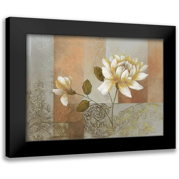 Verbeek-Van Den Broek 14x11 Black Modern Framed Museum Art Print Titled - Opulent Bloom