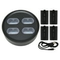 thumbnail image 1 of Cargador de batería para mando de Xbox One, estación de carga de 4 x 800 mAh, paquete de batería recargable para Xbox One SX, 1 of 14