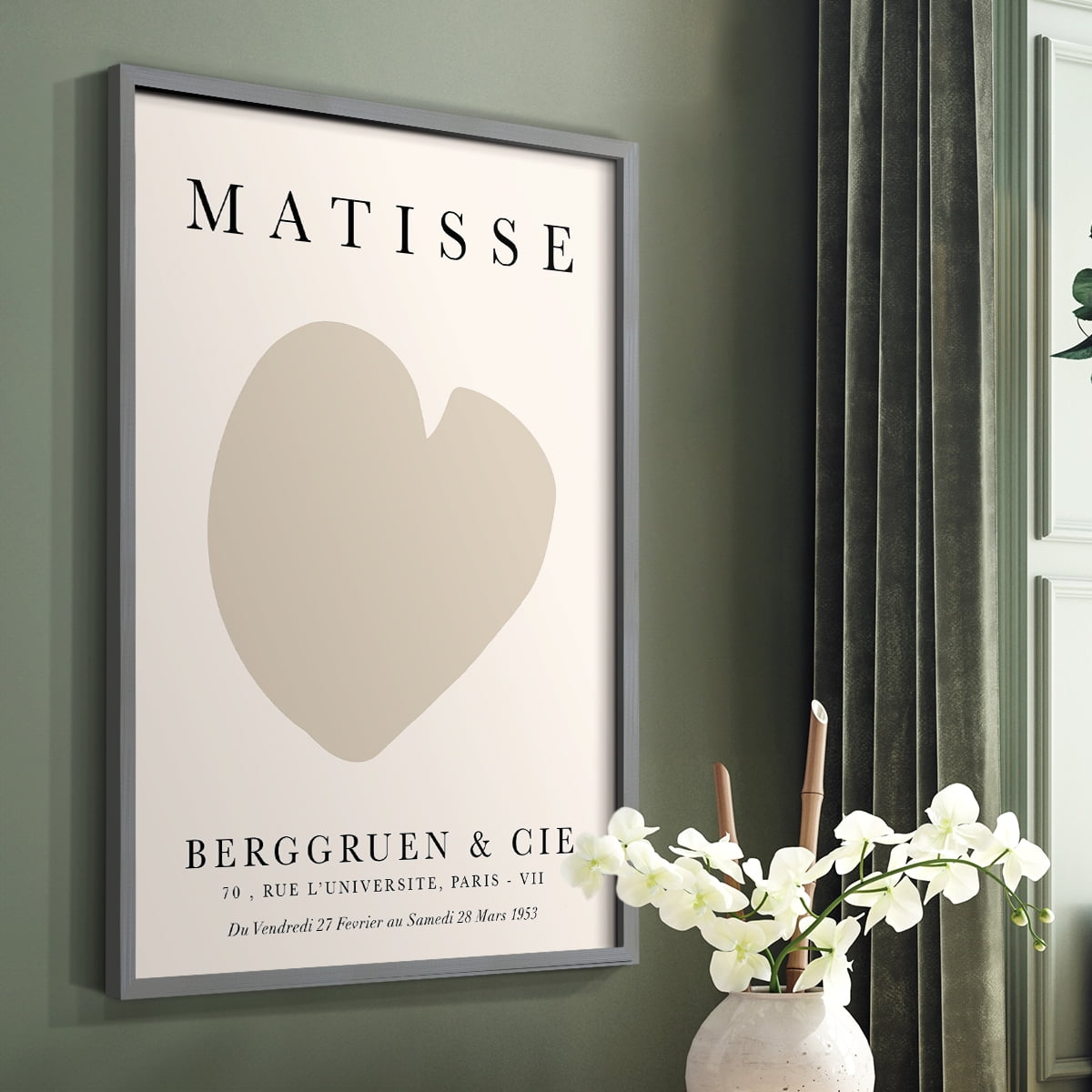 Matisse CCXIX in Solid Wood 16 x 20 Framed Print