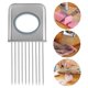 thumbnail image 1 of Protector de dedos, multifuncional, de acero inoxidable, para cebollas, suministros para el hogar, herramienta de cocina, valor excepcional, 1 of 12