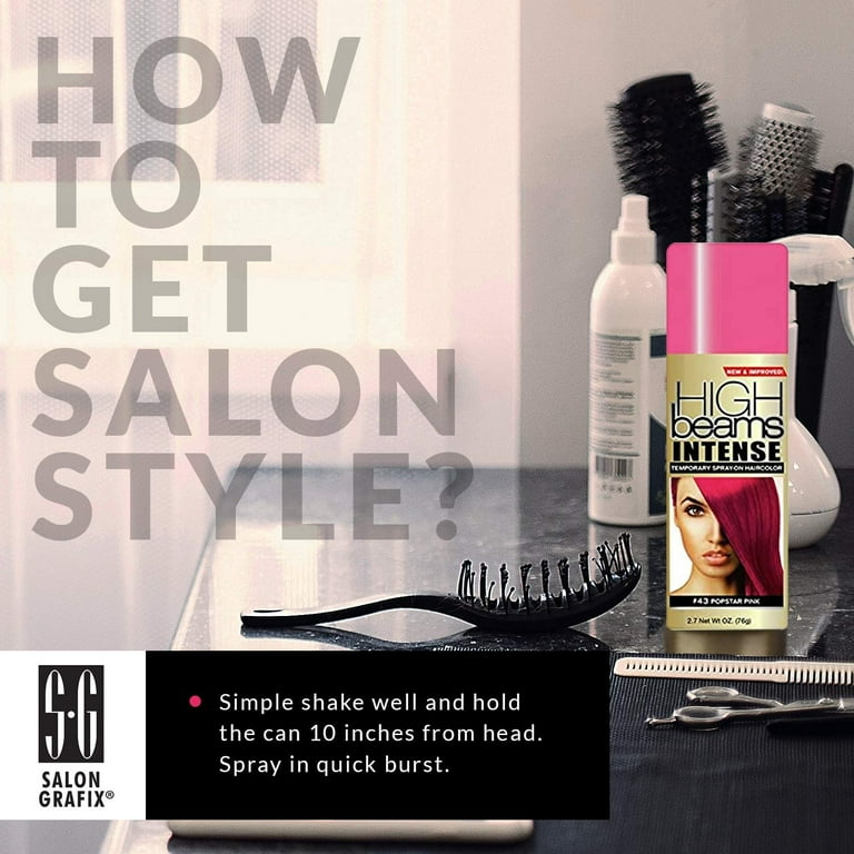 Temporary hair straightening hot sale spray