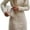 Apricot, variant on Women's Knee-Length Turtleneck Cable Knit Sweater Dress Sexy Long Sleeve Fitted Dress Dressy Casual Short Dresses