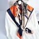 thumbnail image 2 of Women 100% Real Silk Square Scarf for Gift Hangzhou Pure Silk Neckscarf Wraps Christmas Day Present Square Silk Scarves Bandanas, 2 of 4