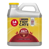 Purina Tidy Cats Clumping Cat Litter, 24/7 Performance Multi Cat Litter, 14 lb. Jug