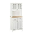 thumbnail image 1 of Homestyles Buffet of Buffets Buffet en Bois avec Hutch en Blanc Cassé, 1 of 19