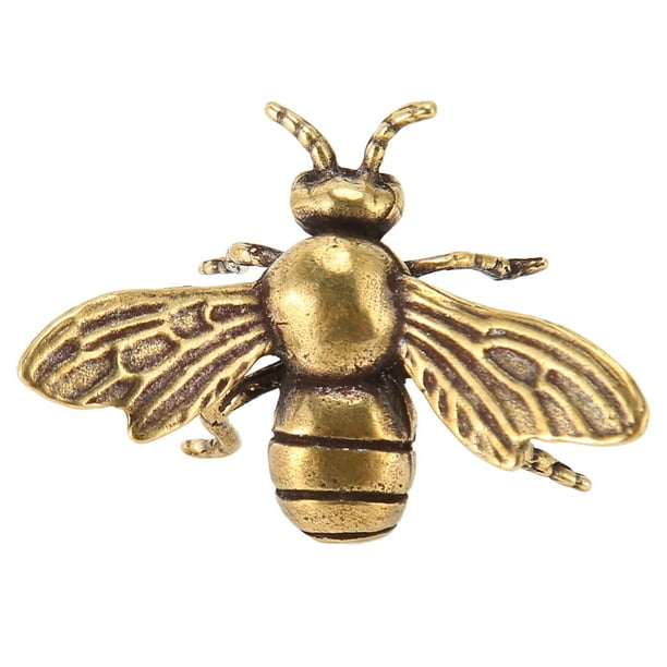 Estatua De Abeja De Cobre: estatua De Abeja Creativa De Cobre Puro Hecha A Mano, Adornos Decorativos Antiguos De Animales Pequeños, Adornos Decorativos De Oficina De Estudio De Cobre Antiguo