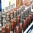 thumbnail image 4 of 10Pcs 4 Gauge Conectores de Terminales de Crimpado Sin Aislamiento, 4 AWG, Color Rosa Dorado, 4 of 5