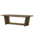 thumbnail image 2 of Spaco 70.8-Inch Executive Desk, Wood Study Computer Desk Writing Table, Desk for Indoor as Home, Office, Brown, 2 of 4