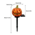 thumbnail image 3 of Floleo Halloween Decorations Solar Lights Outdoor Halloween Lighted Pumpkin Pathway Stake Lights, Halloween For Outdoor Garden Walkway Yard Driveway Lawn Party Decor, 3 of 6