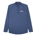 thumbnail image 1 of ellesse Camisa de manga larga para hombre BOVARO - Fitness, Deporte, Cuello alto, Cremallera, Logotipo Azul L (Large), 1 of 1