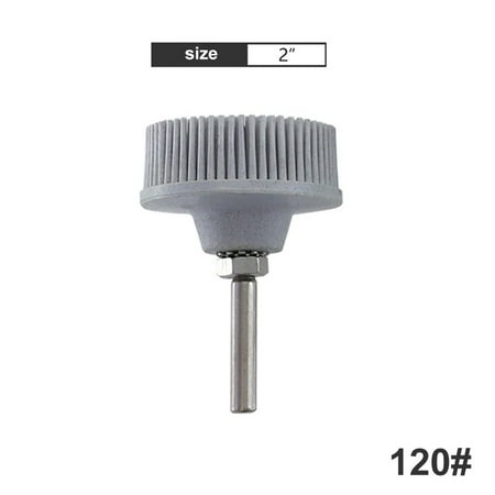 

2Inch Electric Drill Disc Brush Emery Abrasive Brush Bristle Disc 50/ 80/120