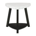 thumbnail image 5 of Picket House Furnishings Lena White Marble Top End Table, 5 of 5