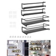 thumbnail image 5 of Kitchen Wall Hanging Spice Shelves Rack, Easy to Install, Versatile Use, 5 of 8