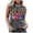 Gray, variant on Odeerbi 4th of July Patriotic Tank Top for Women 2025 Summer Beach Vest Funny Graphic Print Tank Tops Adult Girls Tanks Blouse Black