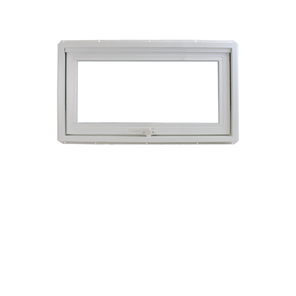 Shed Windows and More 24" x 12" Inward Opening Awning Windows Double