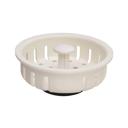 Pro Plus FitAll White Basket Sink Strainer 122310