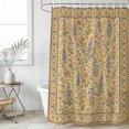 thumbnail image 3 of Vintage Botanical Bathroom Shower Curtains with 12 Hooks Polyester Waterproof Shower Curtain for Stalls and Bathtubs Countryside Foliage Rustic Decorative Bathroom Privacy Curtain 66x72 Inches, 3 of 7