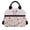 Axolotl Floral Butterfly Print, variant on POLERO Insulated Lunch Bag Lunch Tote With Summer Surf Dinosaur Print - Reusable Cooler for Office School and Daily Trips