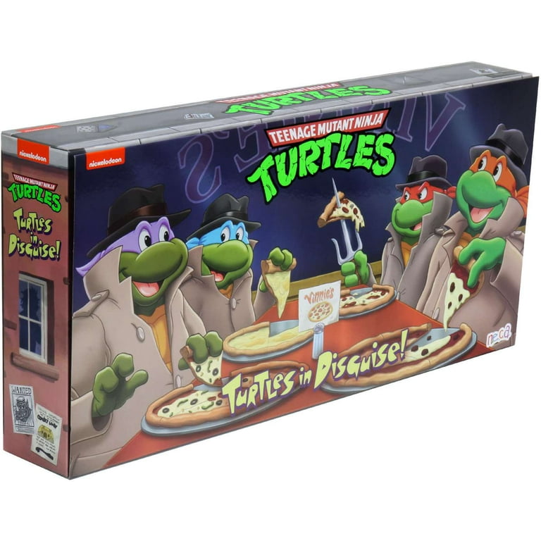 Neca TMNT 7 Inch Action Figure 4 Pack - Turtles in Disguise