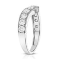 thumbnail image 2 of Vir Jewels 1 CTTW V-Shape Diamond Wedding Band with Milgrain 14K White Gold Size 9.5 Female Adult, 2 of 8