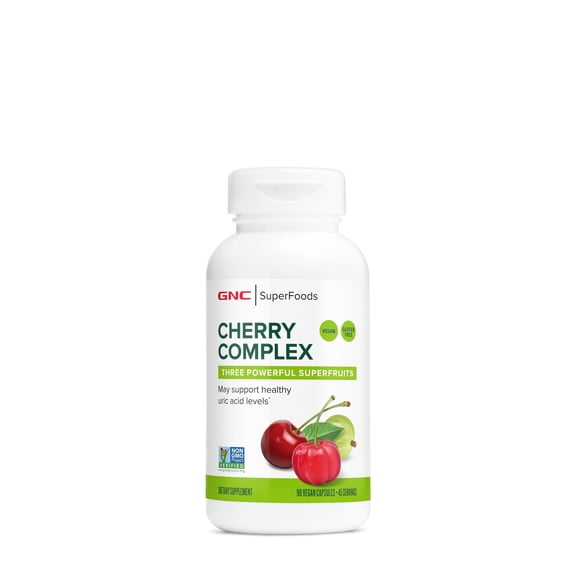 GNC SuperFoods Cherry Complex, 90 Vegan Capsules