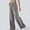 Gray01, variant on Baggy Jeans Striped Womens Stretchy Jeans Elastic Waist Track Pants | Denim Fabric, High Waisted, Bow, Pinstripe Patchwork, 4 Pockets, Stretch Pants for Girls, Cute Casual Outfits