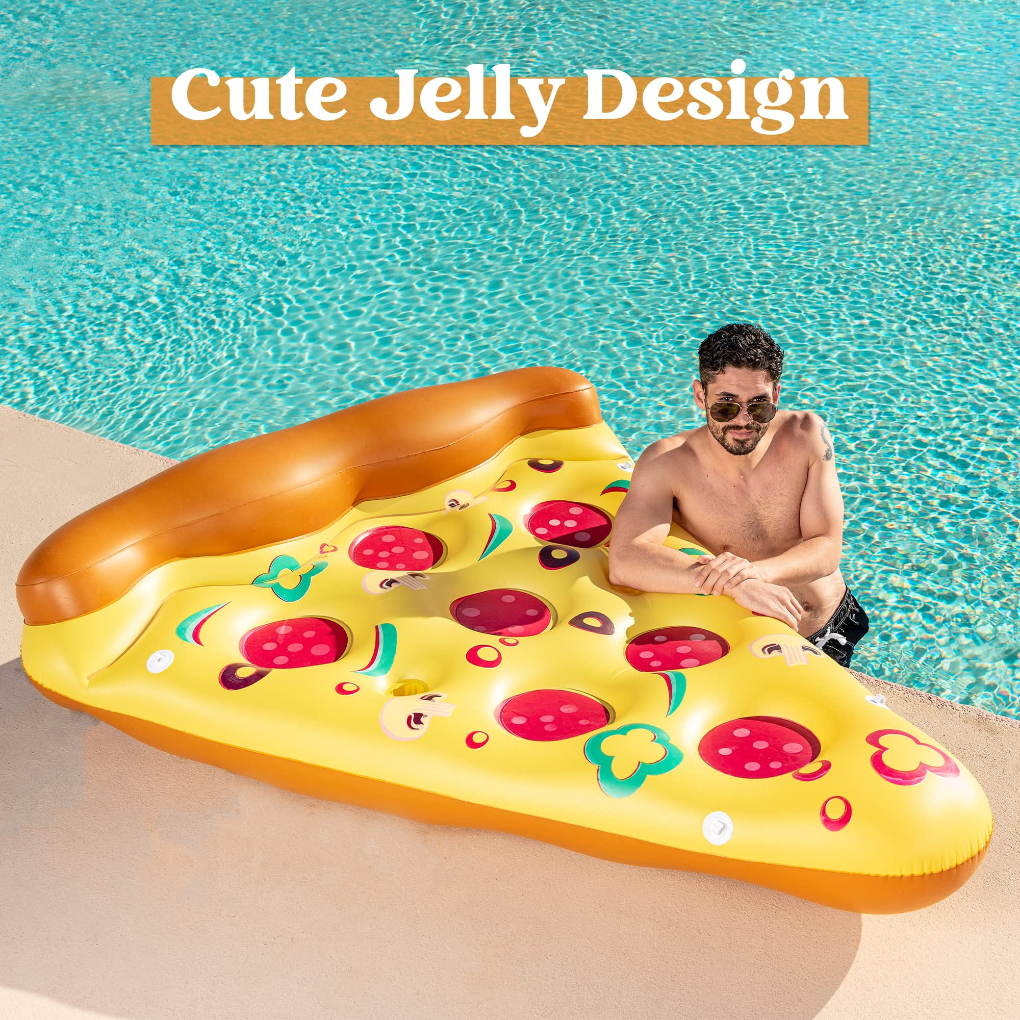 Pool Inflatable Toys Giant Pizza Pool Float Swimming Pool For Adult Outdoor  Fun Sport Summer Holiday Water Toys Sir Mattress