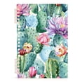 thumbnail image 2 of Cactus Watercolor Print Ring Binder Notebook Journey Note Diary College Ruled Spiral Notebook Study Loose Leaf Paper A5 60 Pages, 2 of 8
