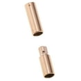 thumbnail image 4 of lionlar 18Plated Fit Leather Clasp Cable Ends Connector - Gold and Rose, 3.2mm, 4 of 8
