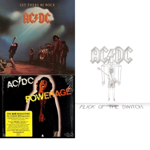 Let There Be Rock & Powerage & Flick Of The Switch [CD Bundle]