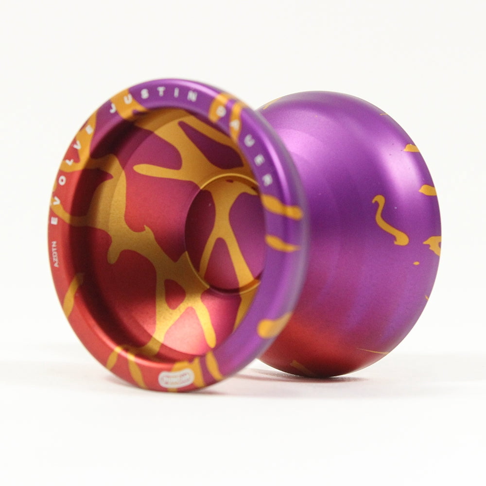 Duncan Evolve Yo-Yo - 7075 Aluminum Monometal Justin Dauer Signature YoYo (Rose Gold)