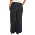 thumbnail image 2 of Tahari ASL womens  Plus Pant, 14W, Blue, 2 of 3