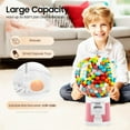 thumbnail image 4 of Vending Machine, 1 Dollar Twister Ball Dispenser, Commercial Big Capsule Twister Ball Candy Vending Machine w/2 Keys for Amusement Parks Hypermarkets Parks & Game Halls, 4 of 9