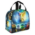 thumbnail image 2 of Ninjago Portable Lunch Bag, Insulated Lunch Box Reusable Lunch Totes Bag For Camping Hiking Travel Picnic, 2 of 8