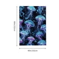 thumbnail image 3 of Jellyfish water bubbles for Bedroom Living Room Dorm, 100% Polyester Tapestry and wall decoration, wall art Tapestry for decorative wall hanging, decorative bedroom, living room decoration, 3 of 6
