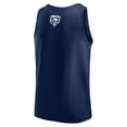 thumbnail image 3 of Men's Fanatics Navy Chicago Bears Elements Tank Top, 3 of 3