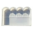 thumbnail image 1 of Garden Stone Mold Concrete Cement Brick Make Tool White Plastic 1Pack, 1 of 7
