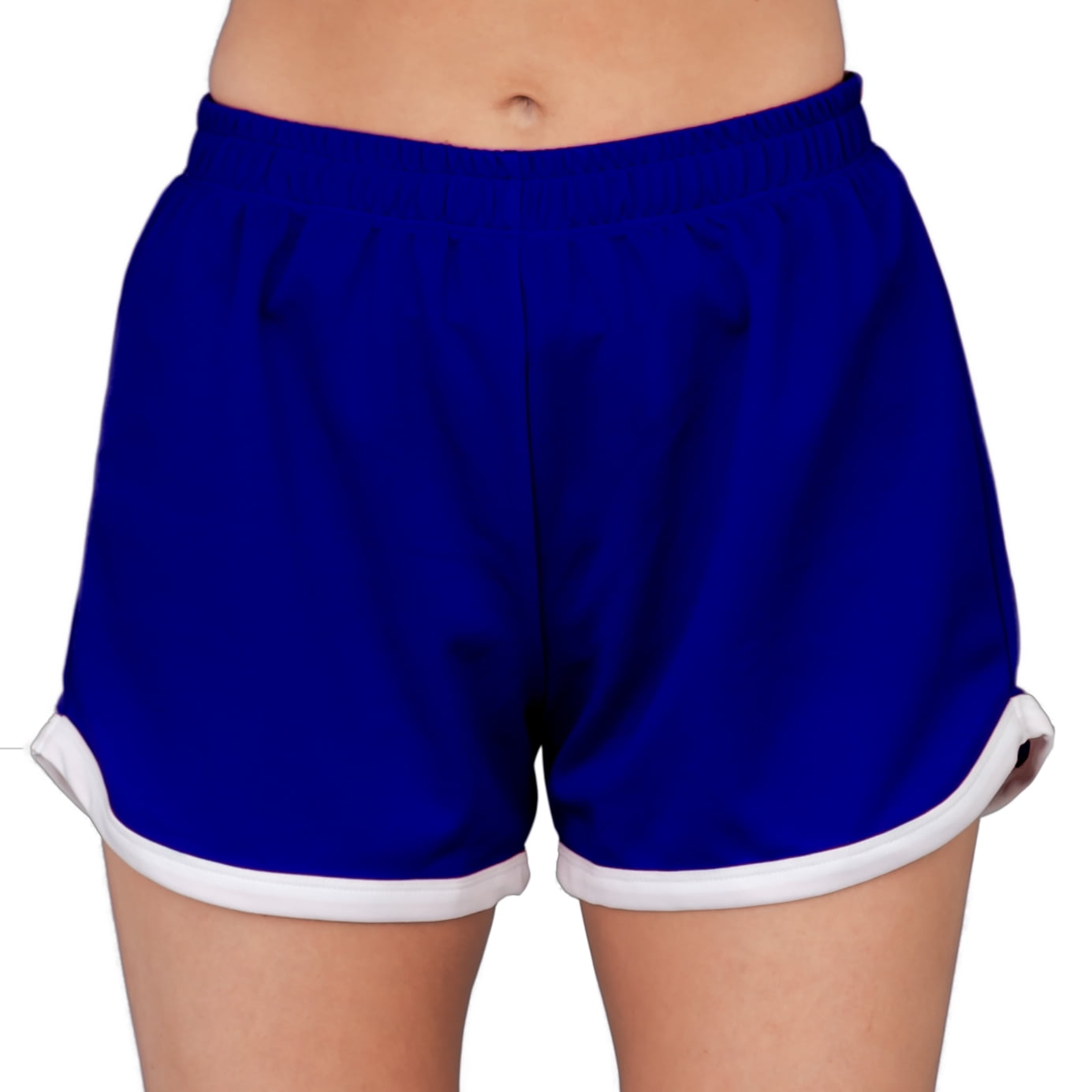Royal blue running shorts